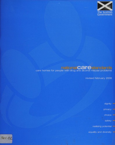 Cover for National care standards
