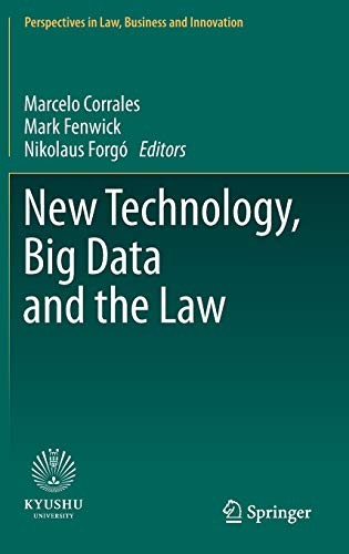 Cover for New Technology, Big Data and the Law