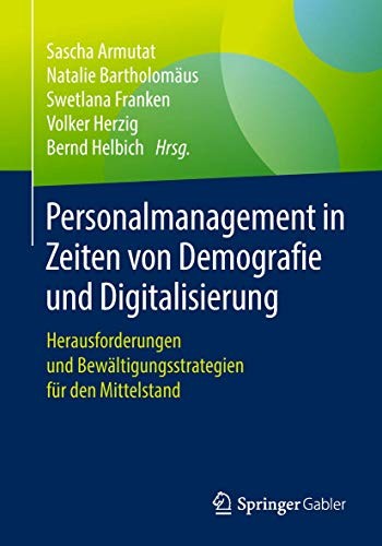 Cover for Personalmanagement in Zeiten von Demografie und Digitalisierung