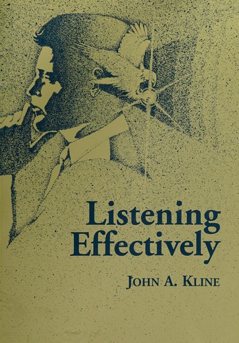 Cover for Listening Effectively