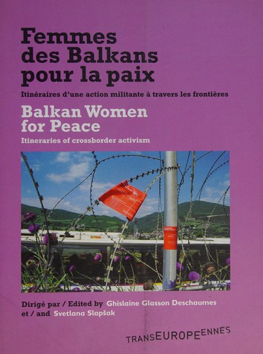 Cover for Femmes des Balkans pour la paix
