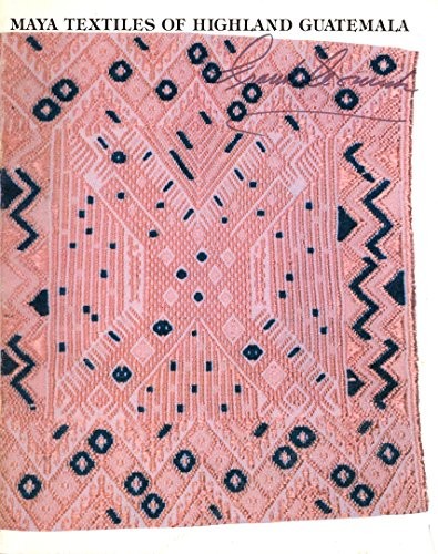 Cover for Maya textiles of highland Guatemala