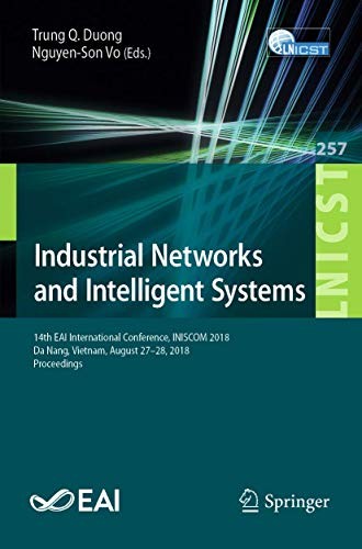 Cover for Industrial Networks and Intelligent Systems