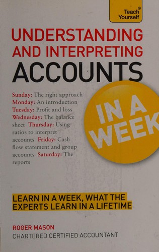 Cover for Understanding and interpreting accounts in a week
