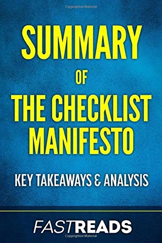 Cover for Summary of The Checklist Manifesto