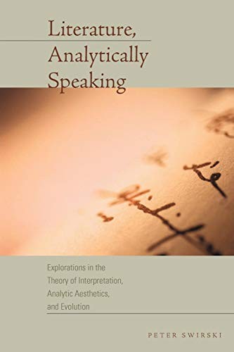 Cover for Literature, Analytically Speaking