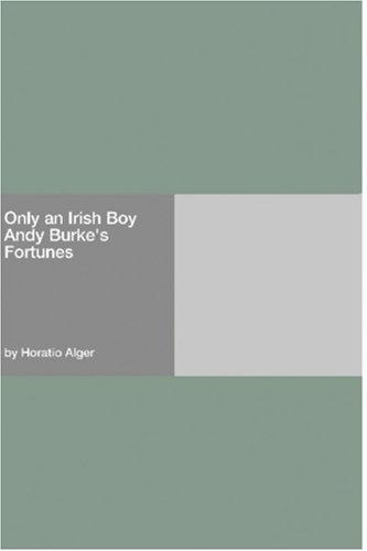 Cover for Only an Irish Boy Andy Burke's Fortunes