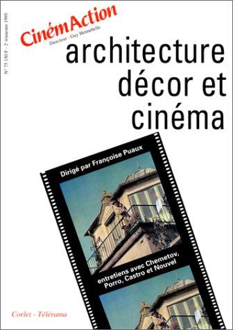 Cover for Architecture, décor et cinéma