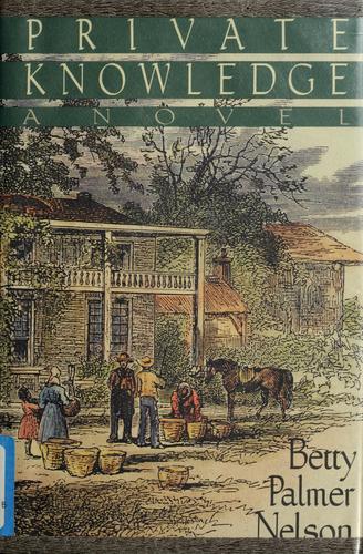 Cover for Private knowledge
