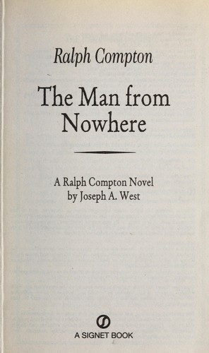 Cover for The man from nowhere