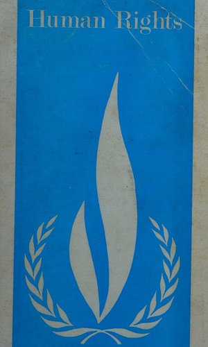 Cover for Study guide for the International Year for Human Rights 1968