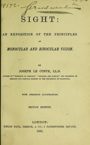 Cover for Sight