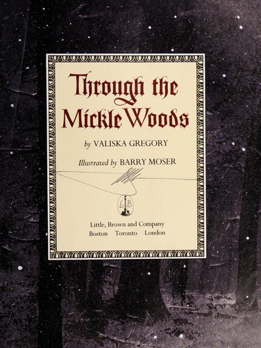 Cover for Through the mickle woods