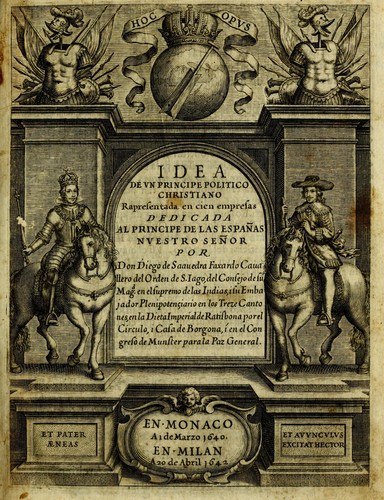 Cover for Idea de un principe politico christiano