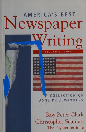Cover for America's best newspaper writing