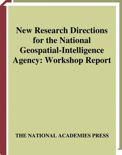 Cover for New research directions for the National Geospatial-Intelligence Agency