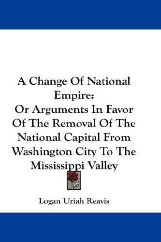 Cover for A Change Of National Empire
