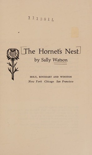 Cover for The hornet's nest