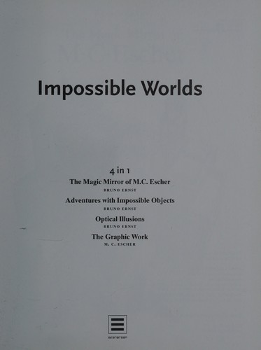 Cover for Impossible Worlds
