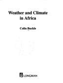 Cover for Weather and Climate in Africa