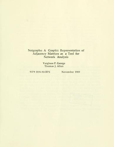 Cover for Netgraphs