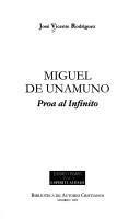 Cover for Miguel de Unamuno, Proa Al Infinito