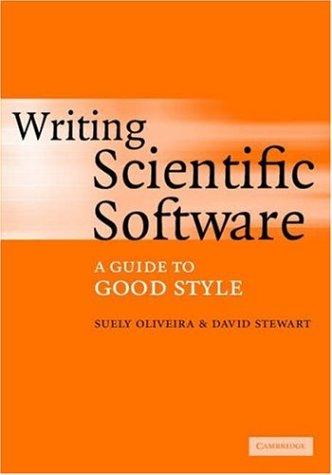 Cover for Writing Scientific Software