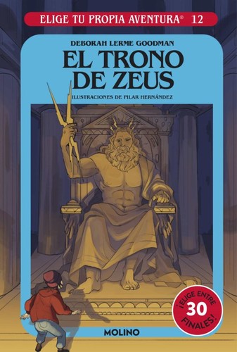 Cover for El trono de Zeus