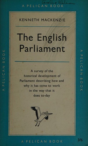 Cover for The English Parliament