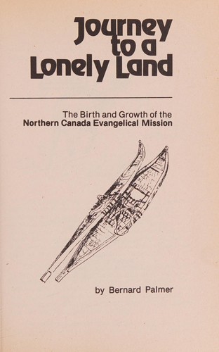 Cover for Journey to a lonely land