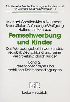 Cover for Fernsehwerbung und Kinder
