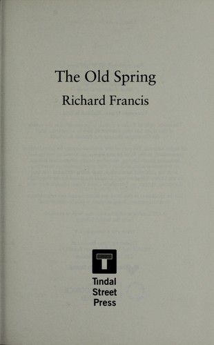 Cover for The old spring