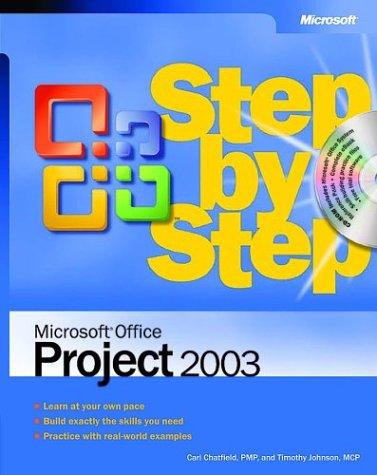 Cover for Microsoft Office Project 2003 Step by Step