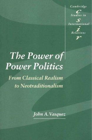 Cover for The power of power politics