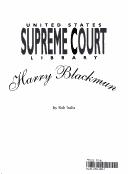Cover for Harry Blackmun (Supreme Court Justices)