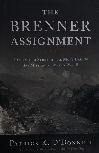 Cover for The Brenner assignment