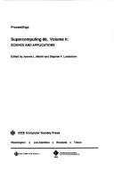 Cover for Proceedings, supercomputing '88.