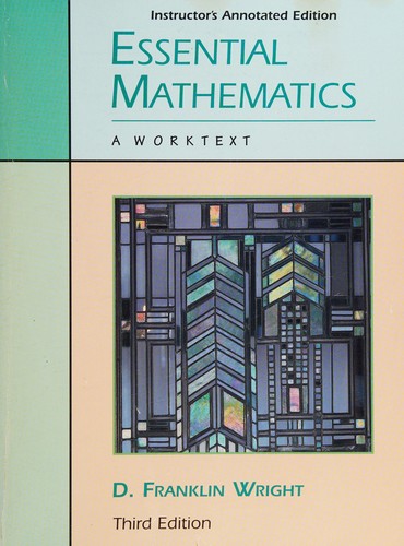 Cover for Essential mathematics