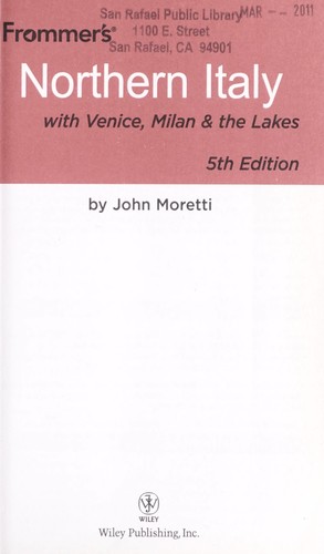 Cover for Northern Italy with Venice, Milan & the Lakes