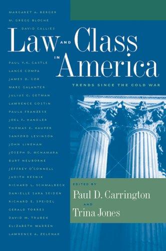 Cover for Law and Class in America