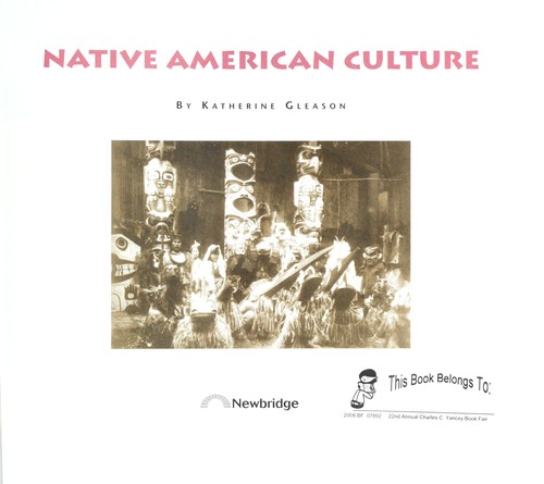Cover for Native American culture