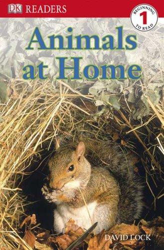 Cover for Animals at Home (DK READERS)