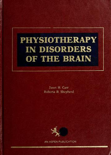 Cover for Physiotherapy in disorders of the brain