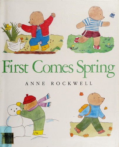 Cover for First comes spring