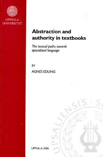 Cover for Abstraction & Authority in Textbooks