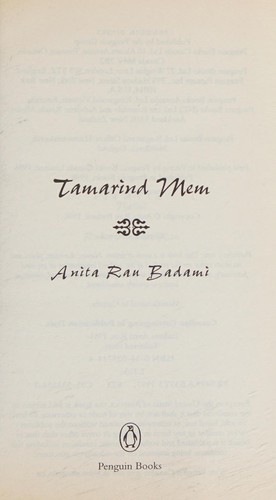 Cover for Tamarind mem