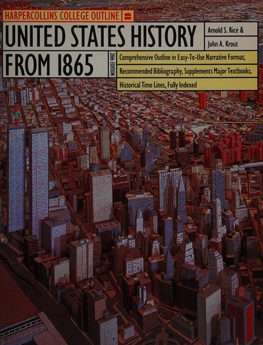 Cover for United Stateshistory from 1865