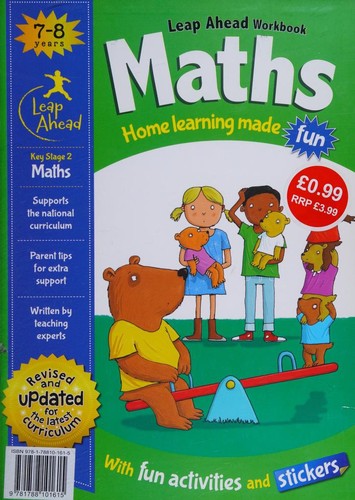Cover for Leap Ahead Workbook Maths Home learning made fun