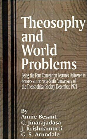 Cover for Theosophy and World-Problems