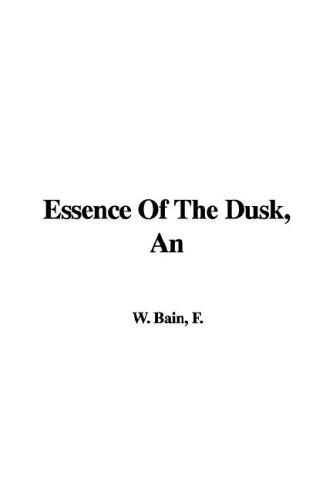Cover for An Essence of the Dusk
